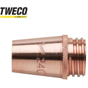 717532 Tweco 4 Ct Nozzle Tip 16mm Fixed/ 3mm Recess Tip 24CT-62-S TWE4