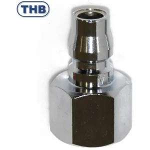 coupling plug female, female thread plug connector, air hose fittings, airline fittings, female thread plug coupler, ss coupler, stainless steel feamale thread coupler,