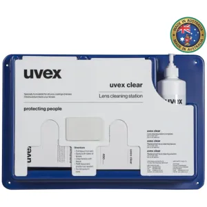 1007 Uvex Clear Lens Cleaning Station (Wall Mounted) / MOQ 1