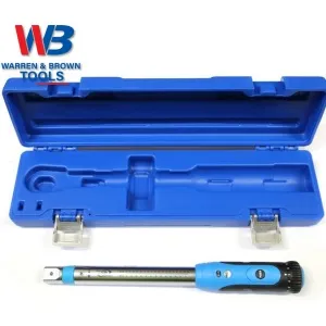 detachable head torque wrench, interchangeable head torque wrench, screen torque wrench, tool shop, torque tools, torque wrench set, warren & brown torque wrench