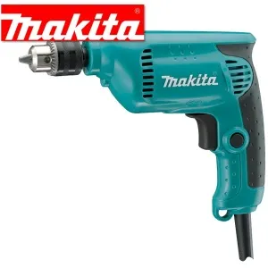 6411 Makita 10mm (3/8") Single Speed Drill 450W