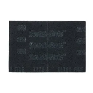 61500123247/3MAP7448 3M Scotch-Brite Pro Hand Pad 7448 Silicone Carbide Ultra Fine Grey 230X150mm