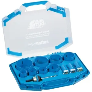 H105S14 Sutton Ultra Bi-Metal Cobalt Heavy Duty Holesaw Set General Engineering 11 Pce