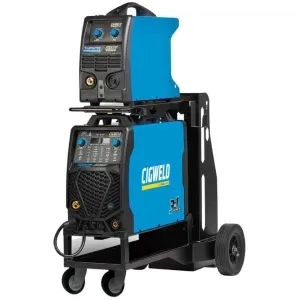 W1003510 Cigweld Transmig 355i Remote Plant Multi Process Welder 20-355A, MIG, TIG, Stick, 415V/18A