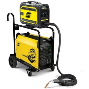 W1009750 ESAB Warrior 400i Plant CC/CV,380-415V AIR, Robust Feed Pro Multi Process Welder