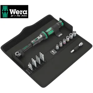 130110 Wera Click Torque Wrench Set A 6 2.5-25Nm 20 Pce