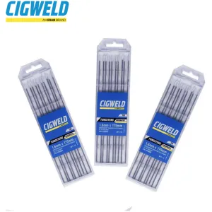 699868 Cigweld Tungsten Zirconiated White 10Pk