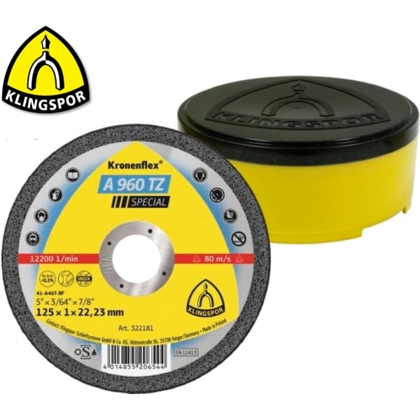 Large Cut Off Wheels A 960 TZ Special for Stainless Steel, Klingspor Qld Abrasive Supplies Australia, Abrasives Brisbane Southside, Industrial Abrasive Supplies, Abrasive suppliers, Abrasive Products, Abrasive Wholesalers, Abrasives Distributor,