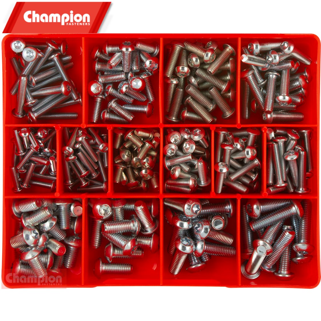 Ca1784 Champion Fasteners Torx Security Button Head Screws Assortment Kit Collins Tools And Welding 