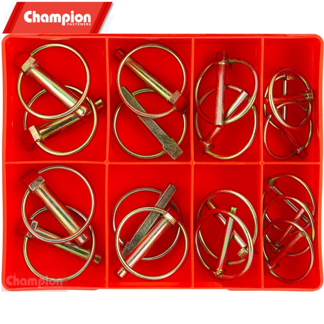 Ca18 Champion Fasteners Lynch Pin Assortment Kit Collins Tools And Welding 