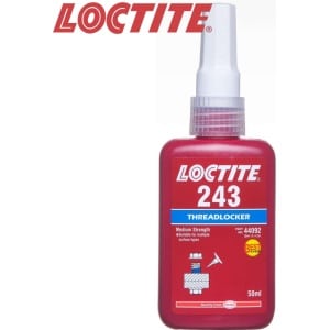 Loctite 243 Blue Medium Strength Threadlocker Loctite Threadlocker, Industrial Threadlockers, Thread Locking Compounds, Loctite Thread Sealant, Loctite Thread Compound, Loctite Thread Locker Blue,