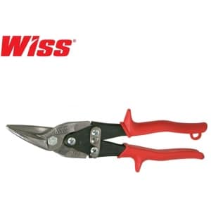 M1RAU Wiss Aviation Snips Metal Master Red Grips Left Cut