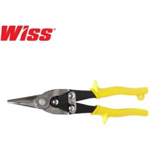 M3RAU Wiss Aviation Snips Metal Master Yellow Grips Straight & Slight Curves Cut