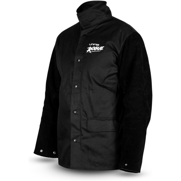 Heavy Duty Welding Jacket, Industrial Welding Safety, Welding Jacket Leather Sleeves,