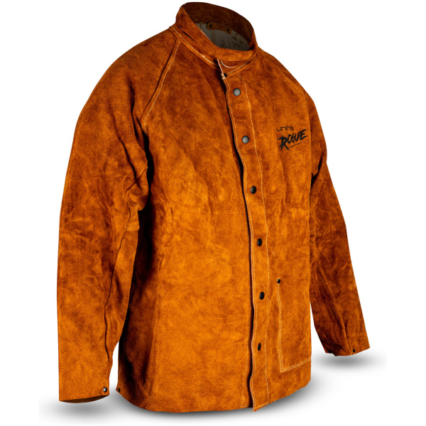 Brisbane Welding Supplies, Fire Retardant Welding Jacket, Flame Resistant Welding Jacket, Full Leather Welding Jacket, Heavy Duty Welding Jacket,