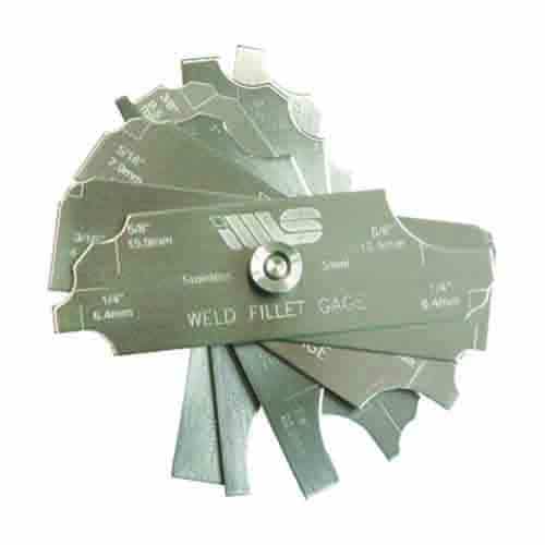 FG Fillet Gauge Imperial (G.A.L.) – Collins Tools & Welding