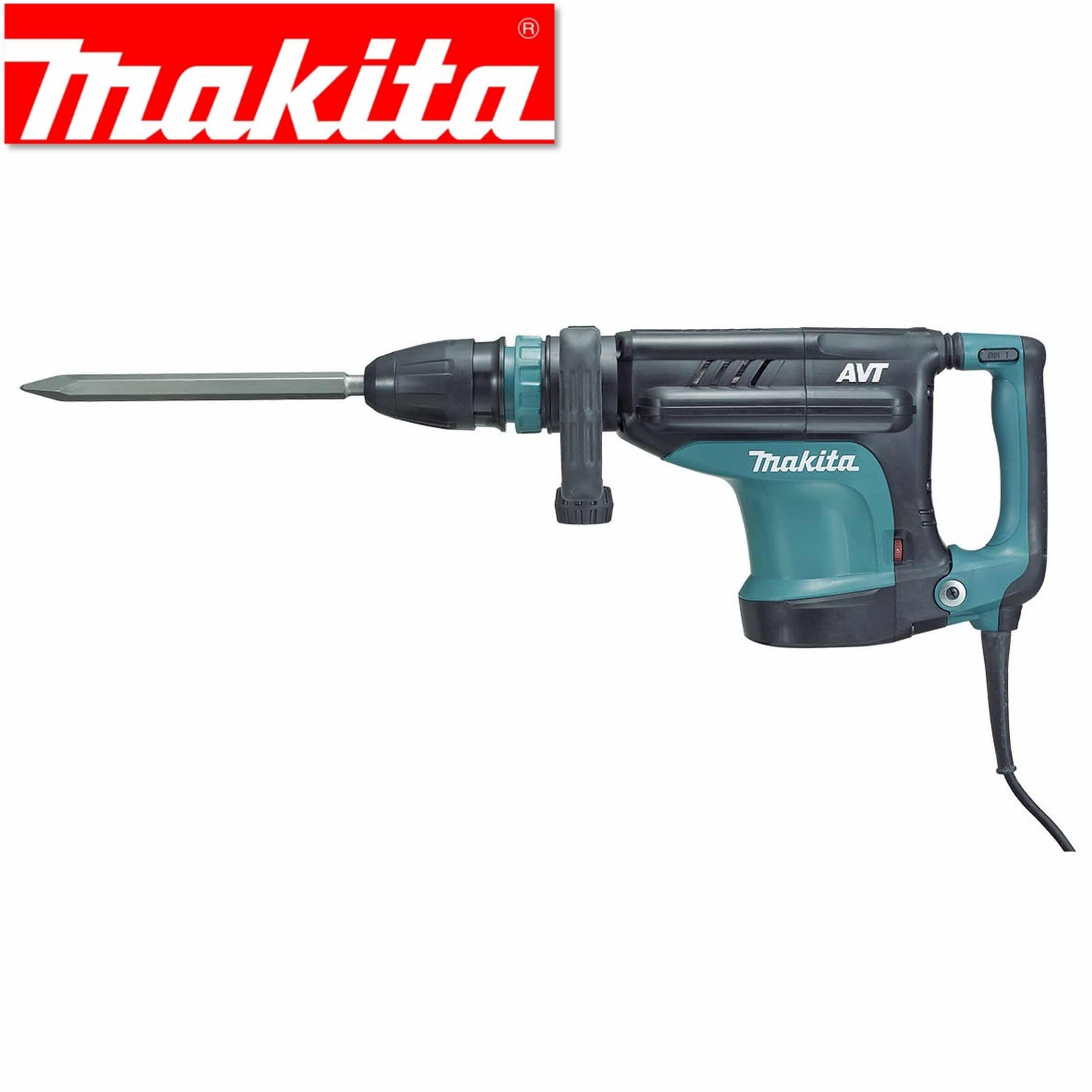 HM1213C Makita Demolition Hammer SDS Max 1 450W 10.8kg with AVT Collins Tools & Welding