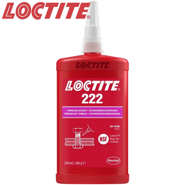 LOC50ML222 Loctite 222 Purple Screw Lock Low Strength Threadlocker 50ml / 250ml - Image 2