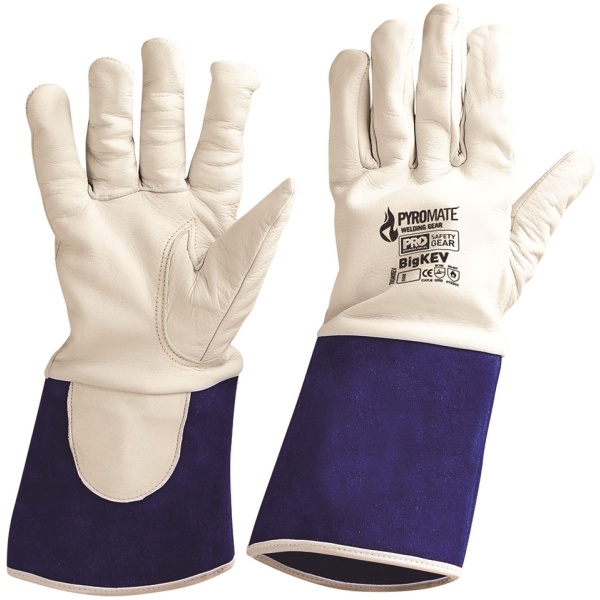 Pro Choice Premium Goatskin Welders With Kevlar Fine-lining Gloves - TIGWKEV(SIZE) main image 0