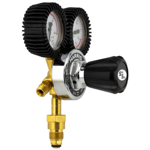 825EX1000OX3 Harris 825 Oxygen Pressure Regulator Snap Safe Vertical Inlet 0-1000kpa - Image 2