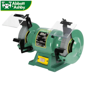Abbott and Ashby industrial 150mm bench grinder ATBG280/6 6 inch grinding wheel sharpening station cast iron body