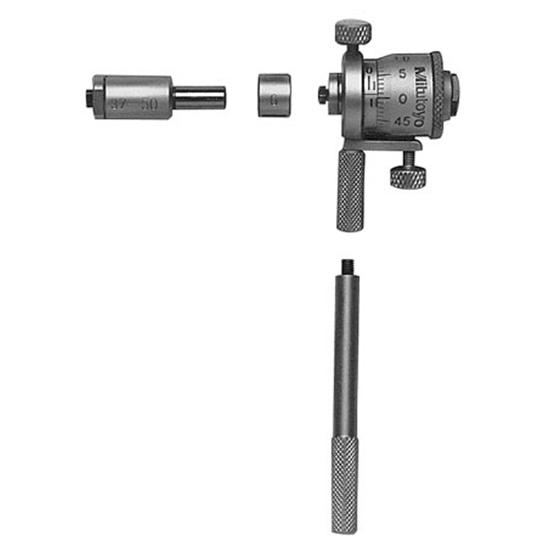 141101 Mitutoyo Inside Micrometer, Interchangeable Rods 2550mm, with