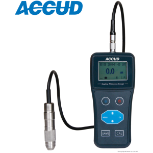 coating thickness gauge, accud australia, surface meter, thickness gage,
