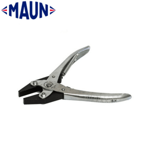 4871-140 Maun Smooth Jaws Flat Nose Parallel Plier Return Spring 140mm