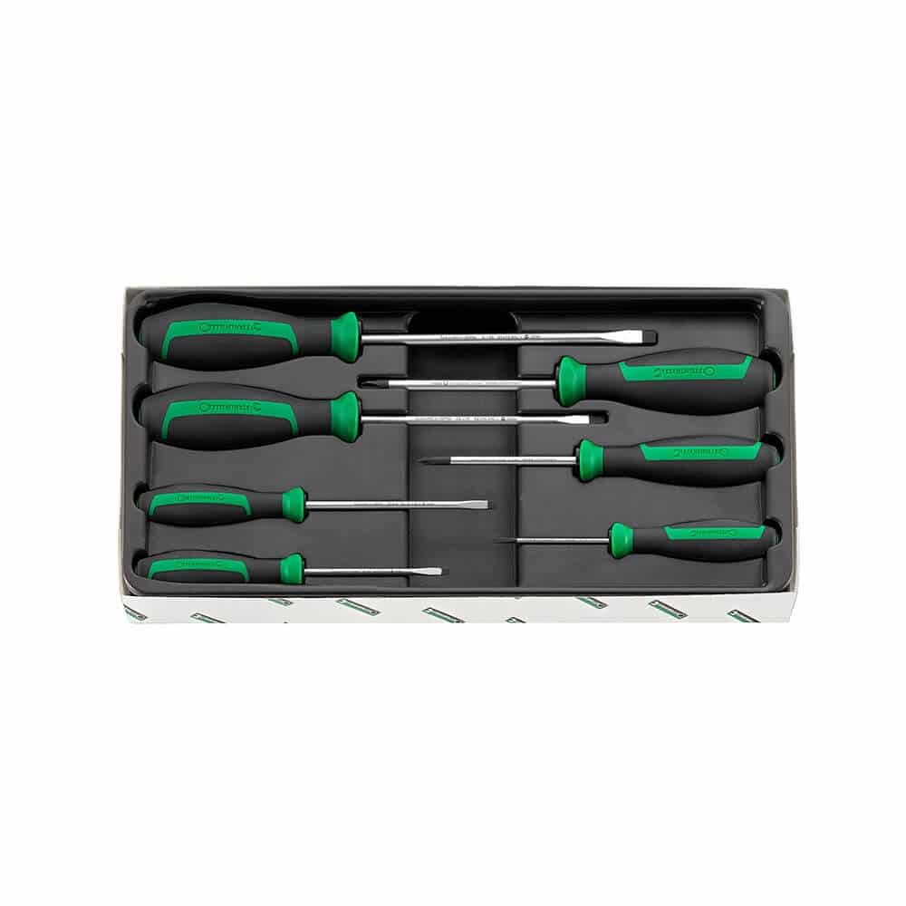 SW4691/7 – 96469115 Stahlwille Drall+ Screwdriver Set 5 Slot/2 Phillips ...