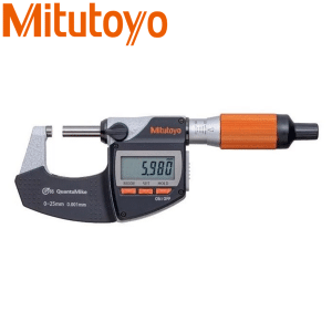 293-140-40 Mitutoyo Digimatic Outside Micrometer QuantuMike Series 293 - IP65 with 2 mm/rev Spindle Feed
