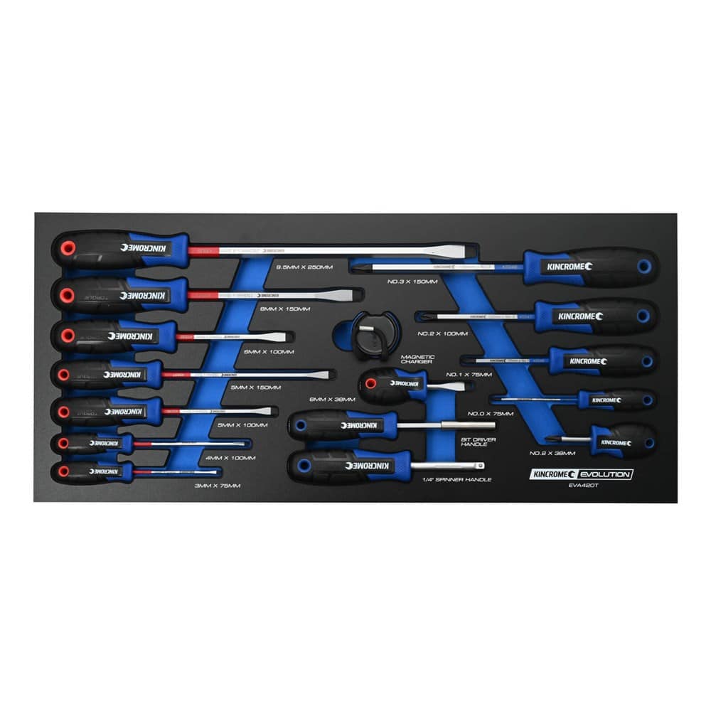 EVA420T Kincrome EVA Tray Screwdrivers 16 Piece Collins Tools & Welding