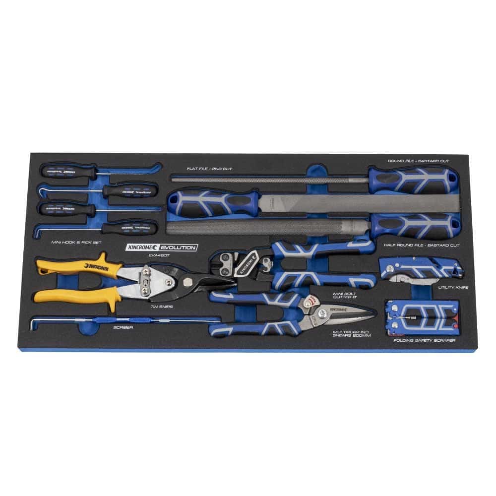 EVA460T Kincrome Cut / Scrape EVA Tray 13 Piece – Collins Tools & Welding