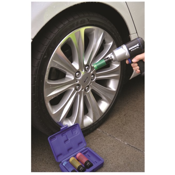 K2180 Kincrome Wheel Nut Socket Set 4 Piece 1/2″ Drive Collins Tools