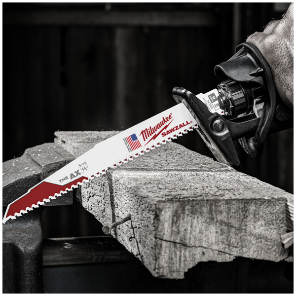 48005026 Milwaukee THE AX™ SAWZALL™ Reciprocating Blades 5TPI 230mm 5 ...
