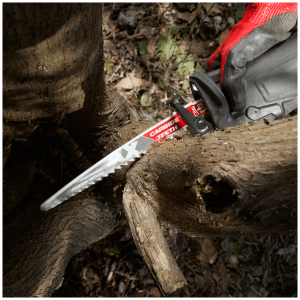 48005232 Milwaukee SAWZALL® THE AX™ Reciprocating Blades with Carbide