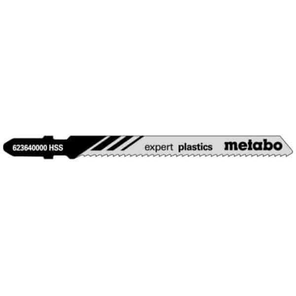 623640000 Metabo Jigsaw Blades Expert Plastics 74mm / 2.0mm 5Pk