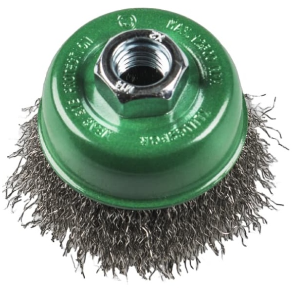 Klingspor Buy Cup Brush, Crimped Cup Brushes Australia, Crimped Wire Cup Brush Australia, Cup Wire Brushes, Wire Brush Australia, Wire Cup Brush BT600W STainless Steel