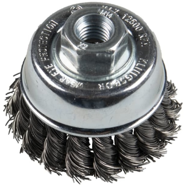 Klingspor Buy Cup Brush, Cup Wire Brushes, Twist Knot Cup Brushes Australia, Twist Knot Wire Cup Brush Australia, Wire Brush Australia, Wire Cup Brush BT600Z 358334 358335 358337