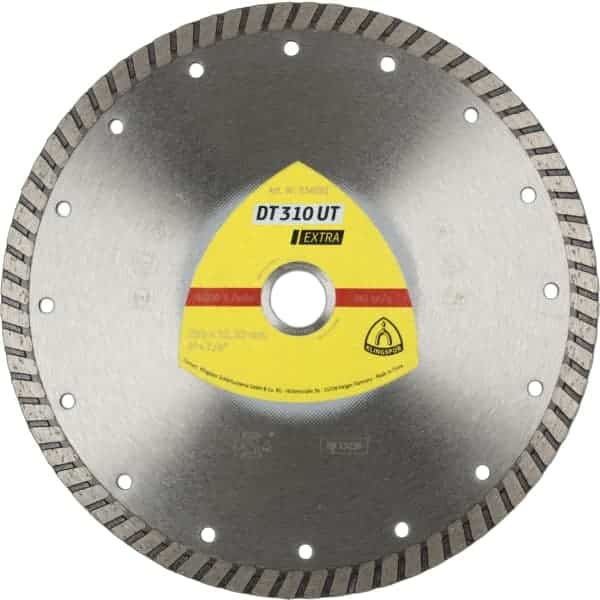 DT 310 UT Extra Klingspor Diamond Cutting Blades for Angle Grinders for