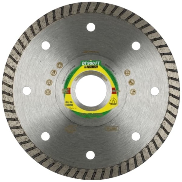 DT 900 FT Special Klingspor Diamond Cutting Blades for Angle Grinders