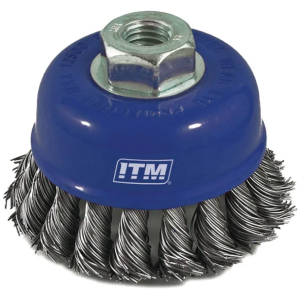 ITM Buy Cup Brush, Cup Wire Brushes, Twist Knot Cup Brushes Australia, Twist Knot Wire Cup Brush Australia, Wire Brush Australia, Wire Cup Brush TM7000