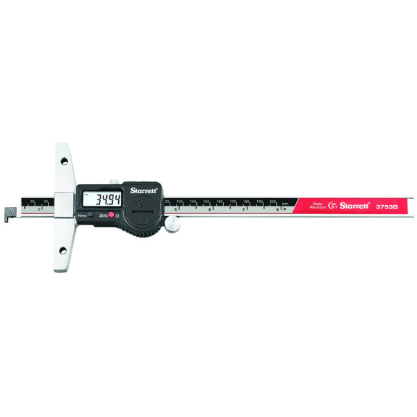 3753B Starrett Electronic Depth Gage IP67 / Select Length