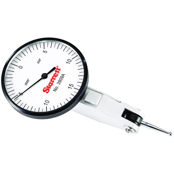 Starrett 708AZ Dial Test Indicator With Dovetail Mount .010