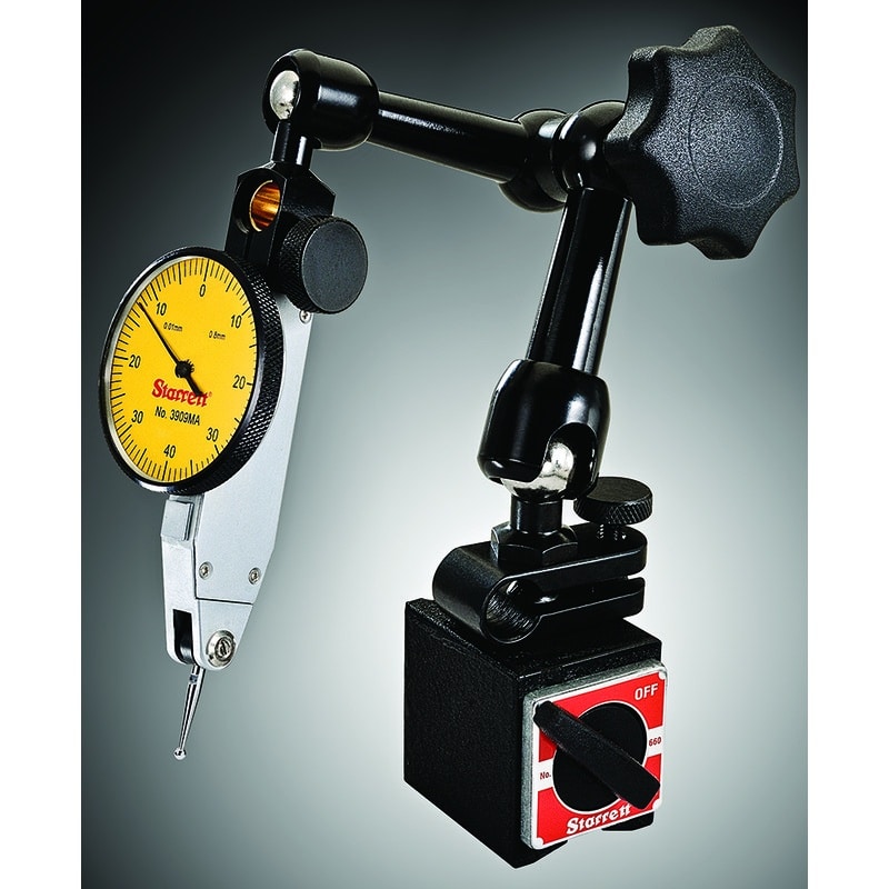 3909MAC Starrett Dial Test Indicator with Dovetail Mount Collins Tools & Welding