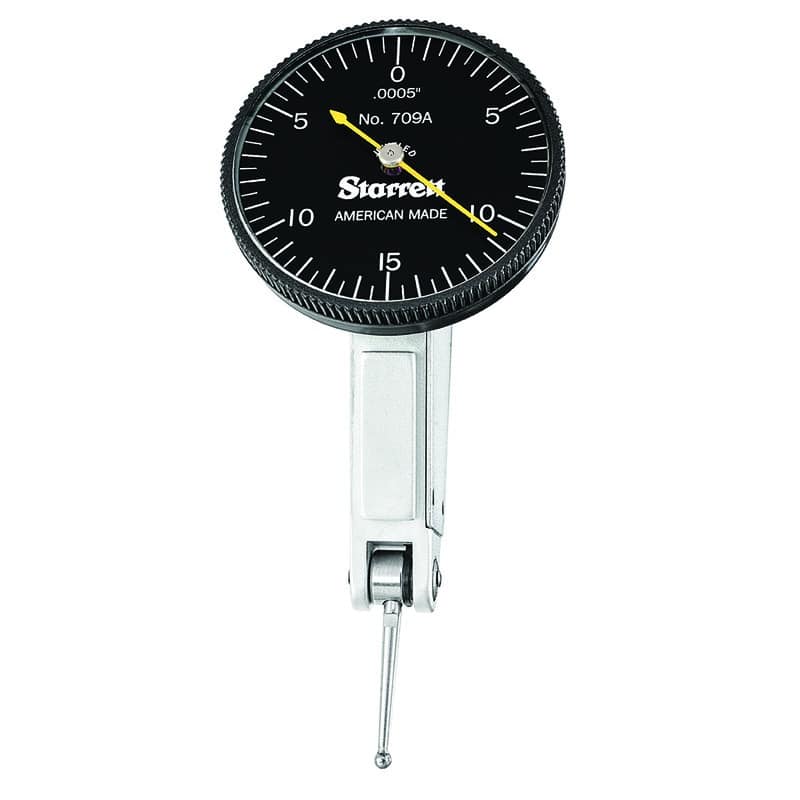 B709ACZ Starrett Dial Test Indicator with Dovetail Mount with