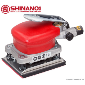 Air Tools Australia, dual action sander, Industrial Air Tools, Pneumatic Tools Brisbane, Qld Tool Shop, Shinano Air Tools Brisbane, shinano sander, square pad air sander, square pneumatic sander,