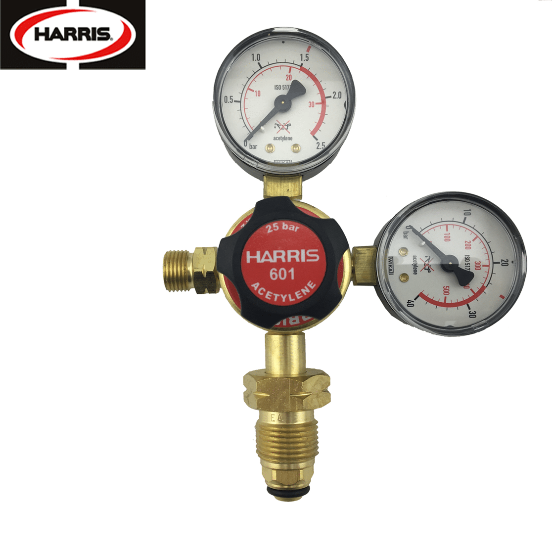 601-AC Harris 601 Cylinder Regulator Acetylene 0-150kpa – Collins Tools ...