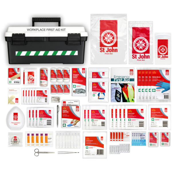 677502 St John Workplace National First Aid Kit Portable Collins Tools & Welding