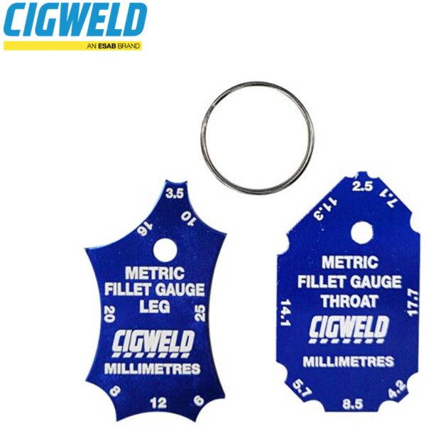 CIGAGE Cigweld Metric Fillet Gauge – Collins Tools & Welding