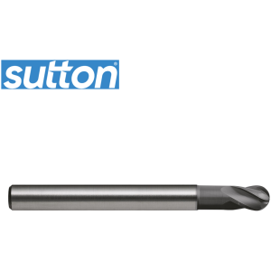 E481 Sutton Endmills 4 Flute Ballnose R30 TiNiVA Long Reach / Select